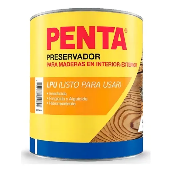 Preservador Insecticida Madera 18 Lts Penta Listo Para Usar Color