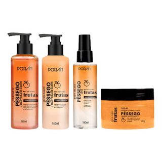 Kit Skin Care Cuidados Com A Pele FragrĂąncia Pessego - PorĂĄn Kit Skin Care Cuidados Com A Pele FragrĂąncia Pessego - PorĂĄn