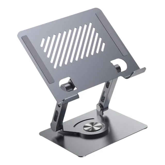 Soporte Laptop Tablet Macbook Aluminio Giratorio 360