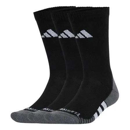 Kit 3 Pares De Meias Performance Climacool adidas Preto Liso G