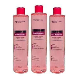 Agua Micelar Rosa Mosqueta Kit Com 3 Uni Atacado Revenda Agua Micelar Rosa Mosqueta Kit Com 3 Uni Atacado Revenda