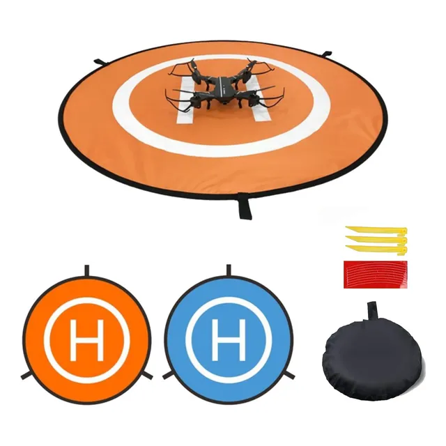 Landing Pad Helipuerto, Pista De Aterrizaje 75 Cm Para Drone