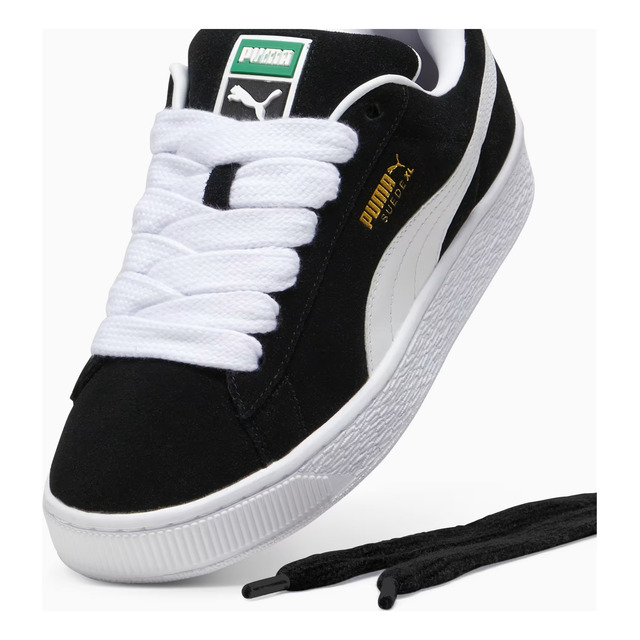 Tenis Exclusivo Skate Preto Branco Suede Cadarço Grosso Xl Tenis Exclusivo Skate Preto Branco Suede Cadarço Grosso Xl