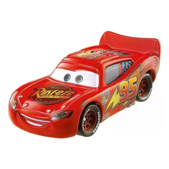 Cars Rayo Lightning Mcqueen Clasico Disney Pixar Metal 1.55
