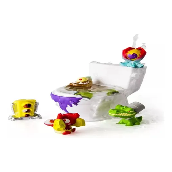 Muñeco Flush Force Retrete Mutantes
