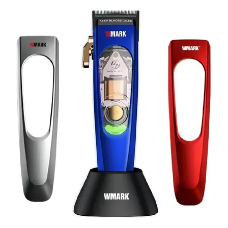 Cortadora Wmark 9004 Azul Motor Magnético 10000 Rpm Batería Larga Duración Cortadora Wmark 9004 Azul Motor Magnético 10000 Rpm Batería Larga Duración