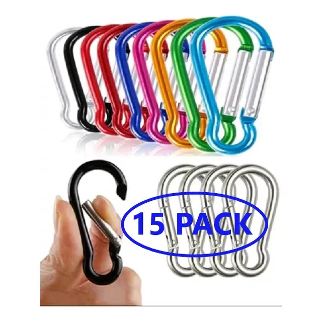 Llavero De Gancho Mosqueton, Llaveros De Aluminio 