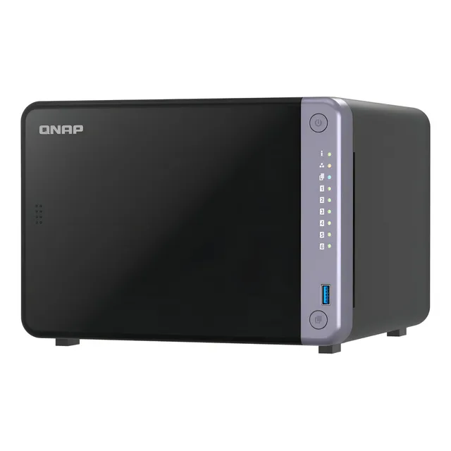 Servidor Nas Qnap 6 Bahías Procesador Quad Core 4 Gb Ram