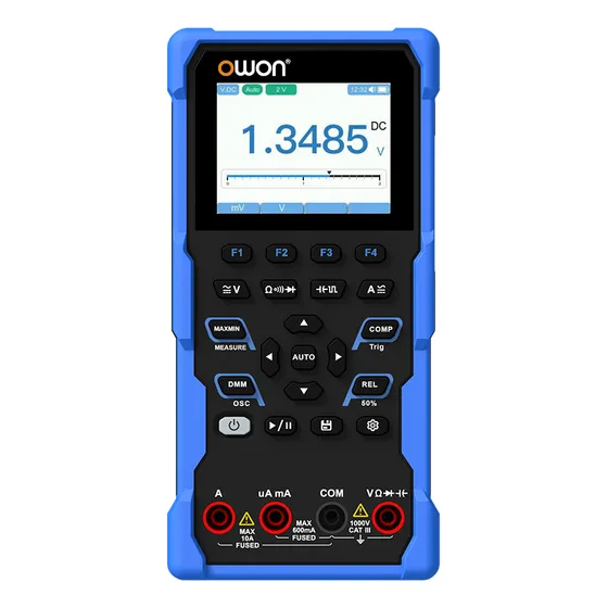 Osciloscopio 1 Mhz + Multímetro 20.000 Cuentas Hds120 Owon