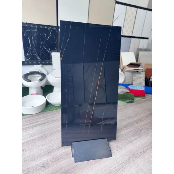 Porcelanato Negro 1,20x60 Saint Laurent 
