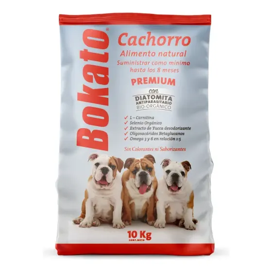 Alimento Bokato Premium Cachorro Todas las Razas 10kg | Cuotas sin interés