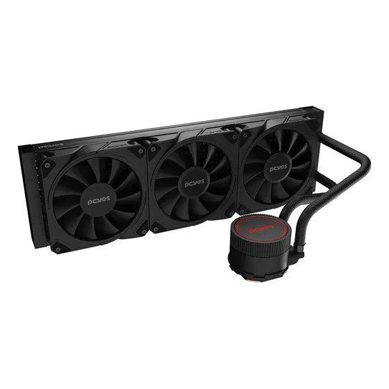 Pcyes WCSF3360BR Water Cooler Sangue Frio 3 Black Vulcan 360mm Led Nt