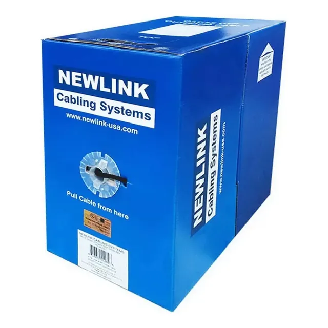 Newlink Perú - Rollo De Cable Utp Cat 5e New-9805361 D Cobre