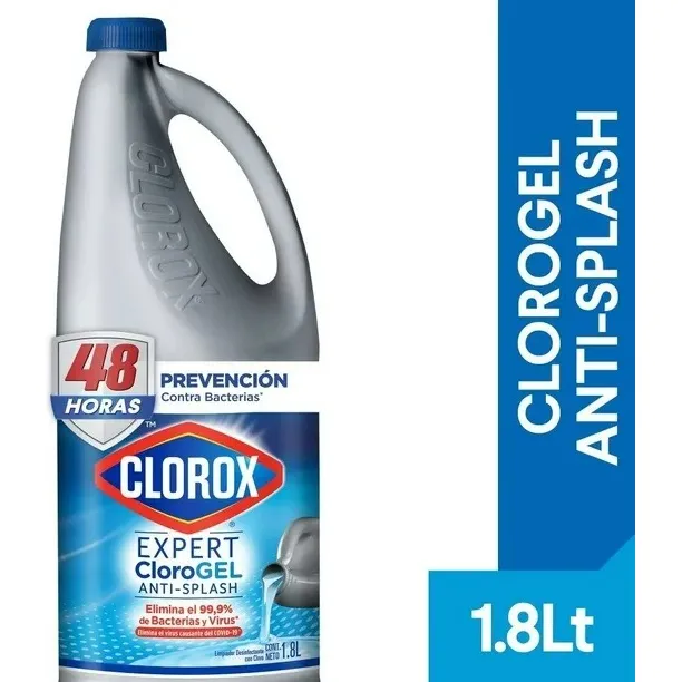 Blanqueador Clorox Desinfectante Anti Splash 1.89 L