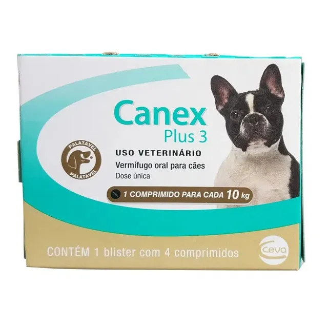 Canex Plus 3 Ceva 4 Comprimidos