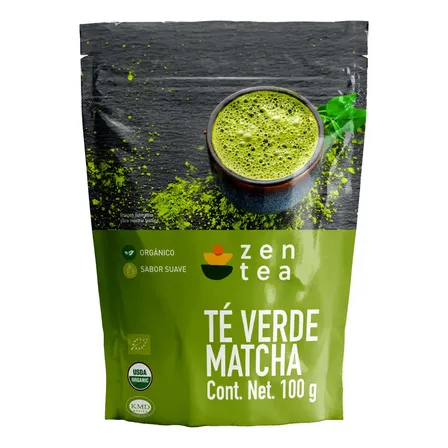Té Matcha Zen Tea Grado Ceremonial Japonés Orgánico 100g Antioxidantes