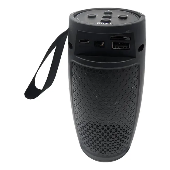 Mini Bocina Wireless Speaker Modelo Zqs1202 Color Negro