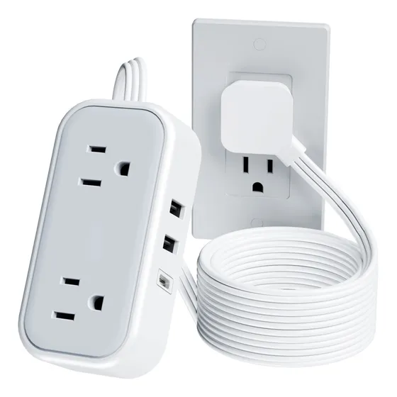 Regleta Multicontacto Usb C Extension Plano 2 Salidas 3 Usb