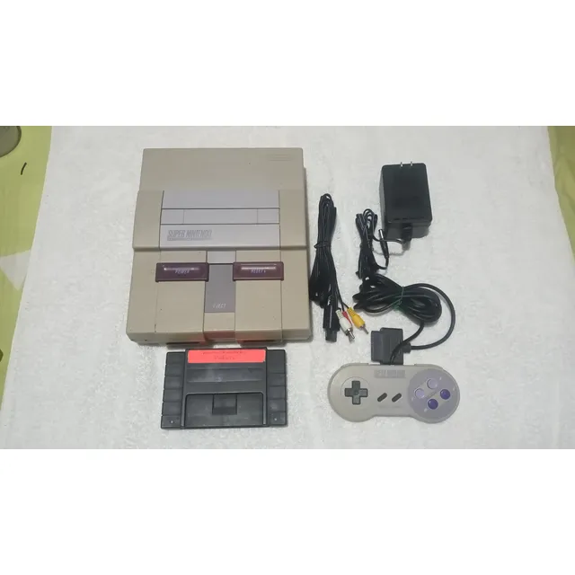Consola Super Nintendo Snes Videojuegos
