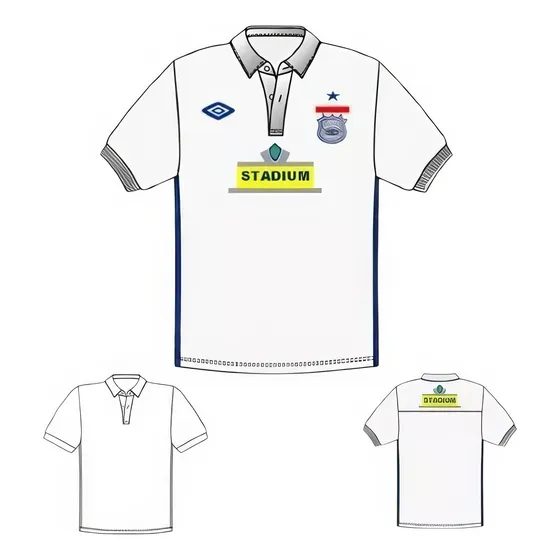 Moldería Textil Unicose -  Remera Cuello Camisa Hombre 1006
