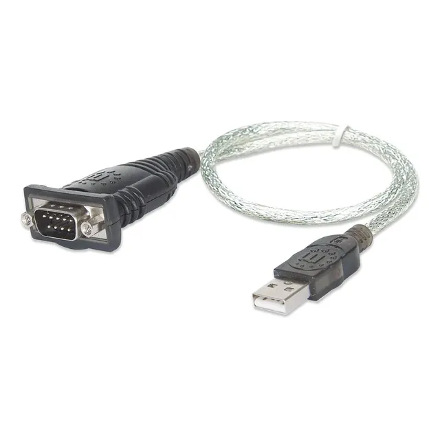 Cable Adaptador Usb A Serial Rs-232  Db9 Manhattan
