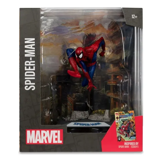 Spider-man #6 Escala 1:10 Mcfarlane Toys Figura Posada