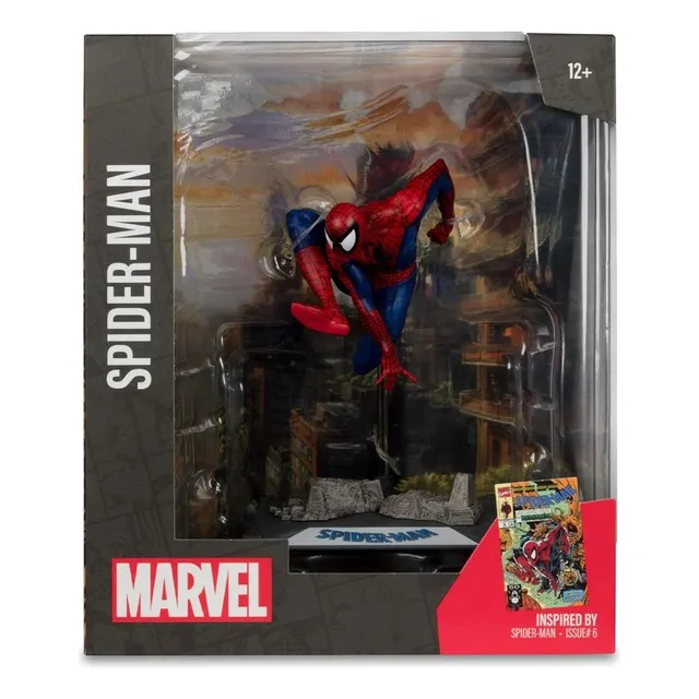 Spider-man #6 Escala 1:10 Mcfarlane Toys Figura Posada