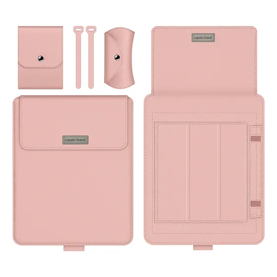 Case Capa Notebook Macbook Air Pro M1 E M2 Em Couro 3 Em 1