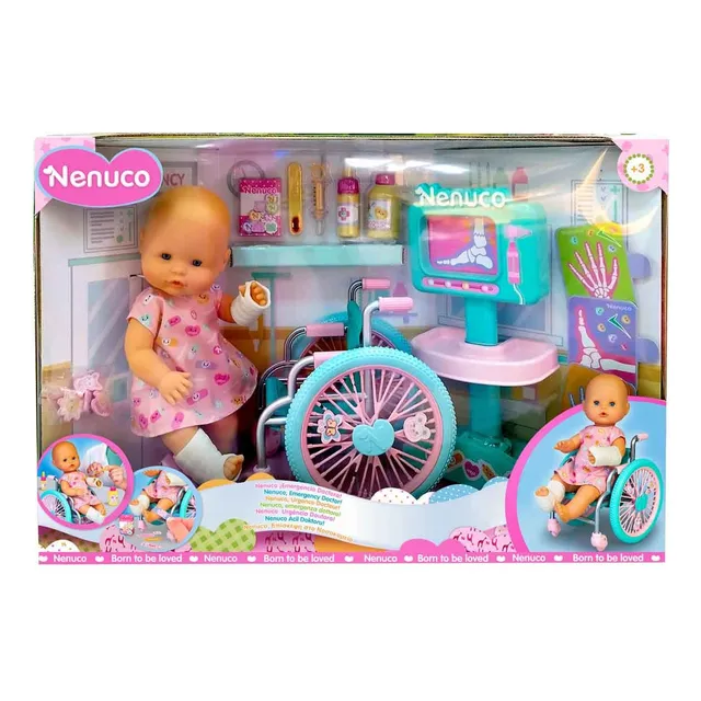 Nenuco Emergencia Doctora Muñeca 30cm Con Accesorios Famosa