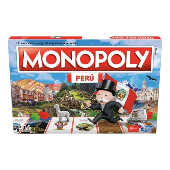 Monopoly Monopolio Edicion Peru 100% Original Hasbro