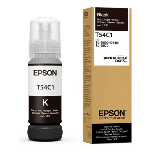 Botella De Tinta Negra Epson T54c 70ml Para Epson D750 Tinta Negro