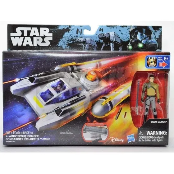 Star Wars Vehículo Y-wing Con Scout Bomber - Hasbro