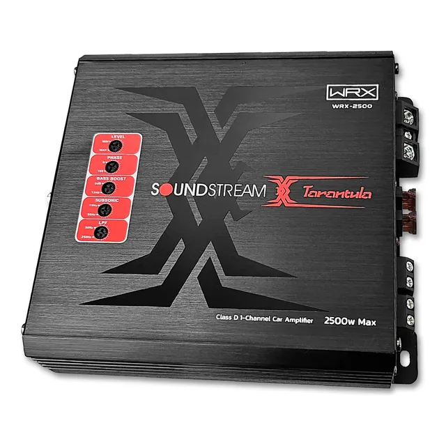 Amplificador Clase D Tarantula 1 Ch Wrx 2500w Soundstream