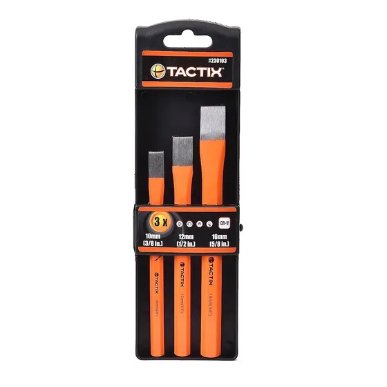 Juego De Cinceles Tactix De 3 Piezas