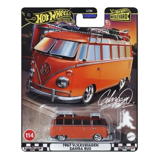 Hot Wheels Premium Volkswagen Samba Bus 1967 Boulevard
