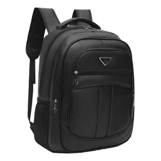 Mochila Urbana Couro Passeio Faculdade Resistente Trabalho Viagem Cor Preto 52l Mochila Urbana Couro Passeio Faculdade Resistente Trabalho Viagem Cor Preto 52l