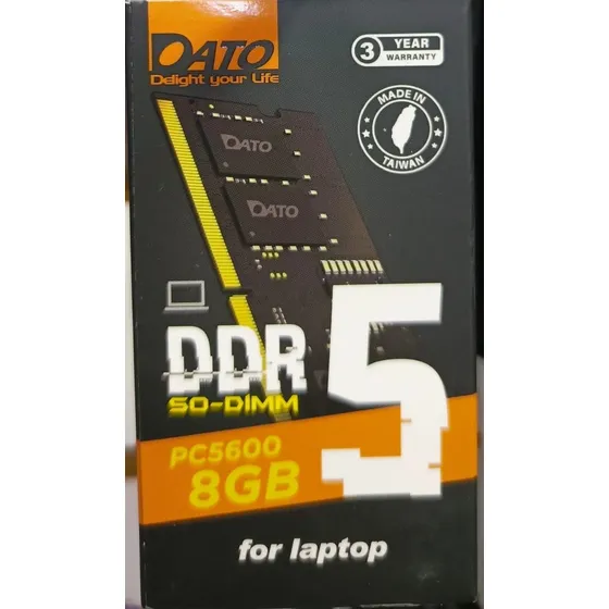 Memoria Ram Ddr5 8gb 5600mhz Dato Laptop