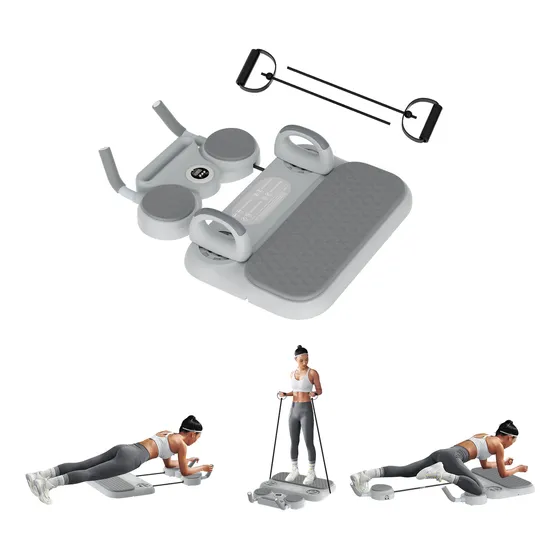 Tabla Multifuncional  Flexiones Push Up Rizos Abdominales