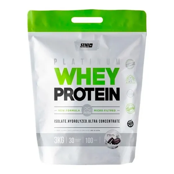 Premium Whey Protein 3 Kg Star Proteina Glutamina Y Bcaa