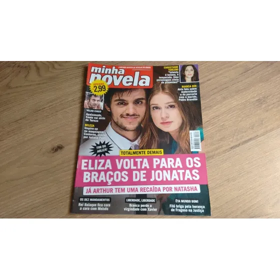 Revista Minha Novela 869 Bianca Bin Torloni  Malhação K874