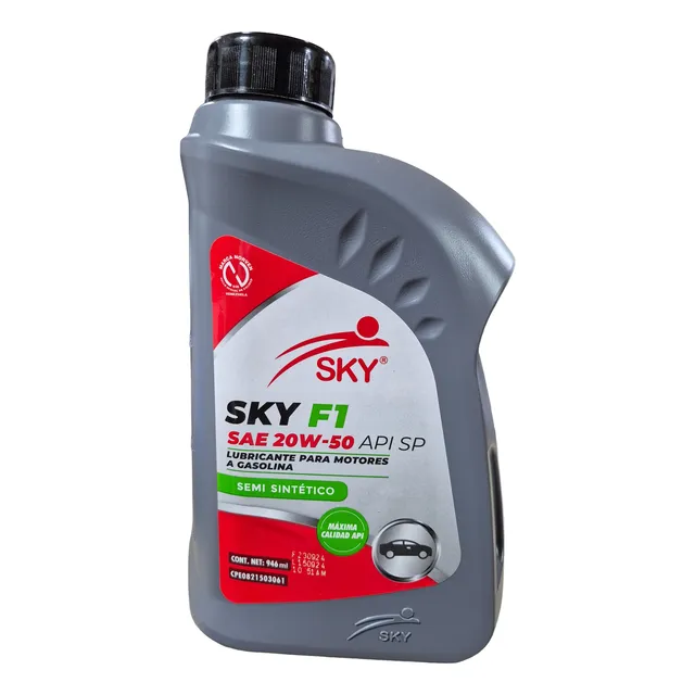 Aceite 20w50 Semisintético  Sky