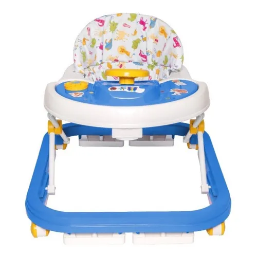 Andador Infantil Seguro Bebê Styll Baby Azul Musical 0610
