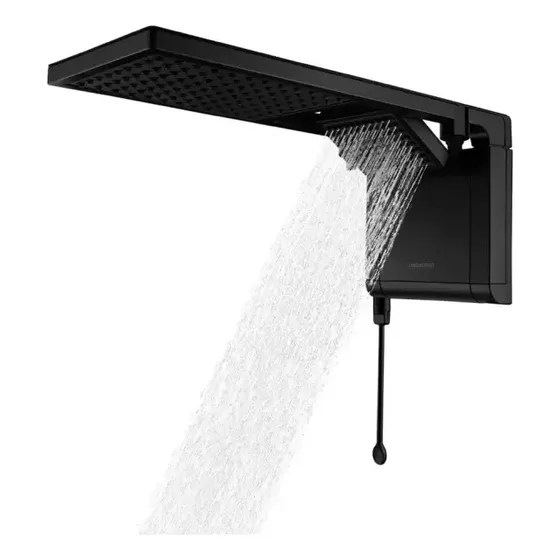 Lorenzetti Acqua Duo Ultra Chuveiro Ducha Preto Fosco 220v Potência 7800w