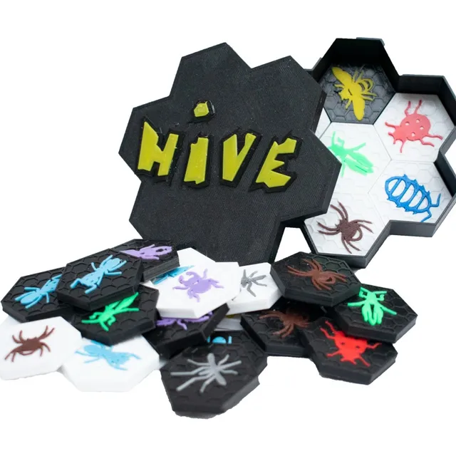 Hive La Colmena -juego De Mesa + Expansión + Estuche Duro