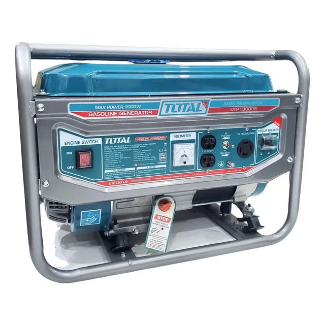 Generador Planta Electrica 3000w 7hp 4t Gasolina Total
