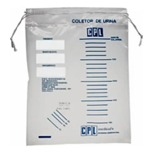  Saco Coletor De Urina Adulto Cpl Medicals 2000ml 10un