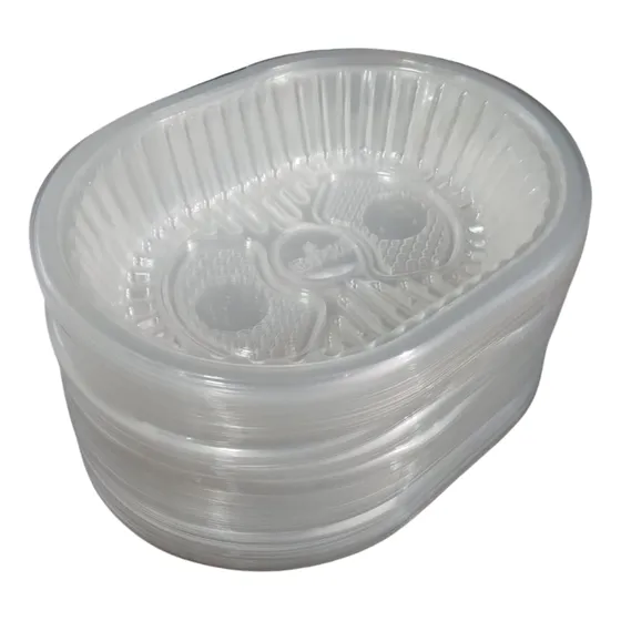 Bandeja Plastica Descartable 105 Delivery Microondas X 100u
