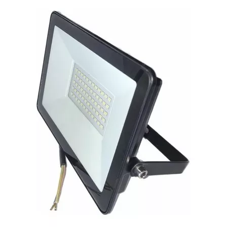 Reflector Led 50w Megaluz Ultra Brillante 4500lm Exteriores Color de la carcasa Negro