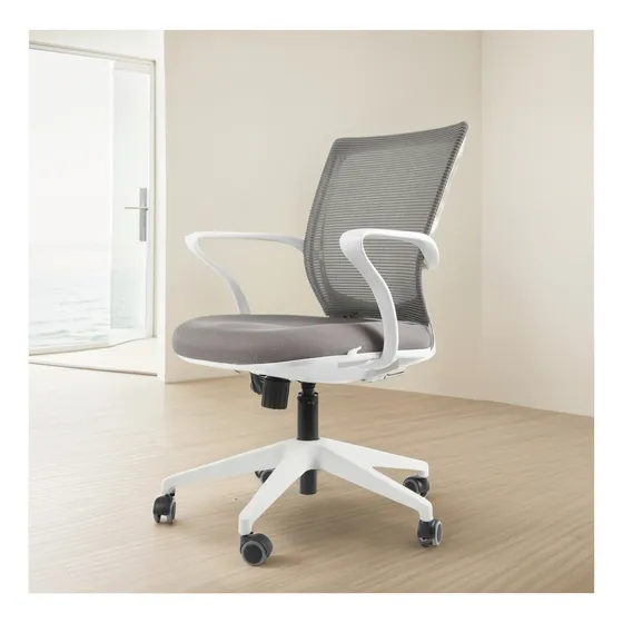 Silla Escritorio Oficina Giratoria Ergonómica Turín Blanca