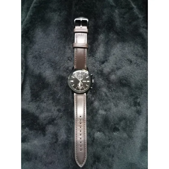 Reloj Fossil Fs5437con Correa De Piel Color Cafe